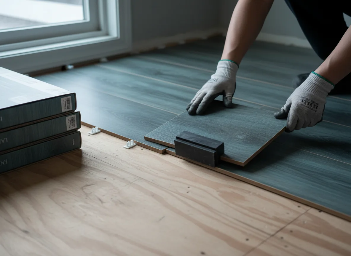 Luxury Vinyl Plank Installation company in Garland, KS